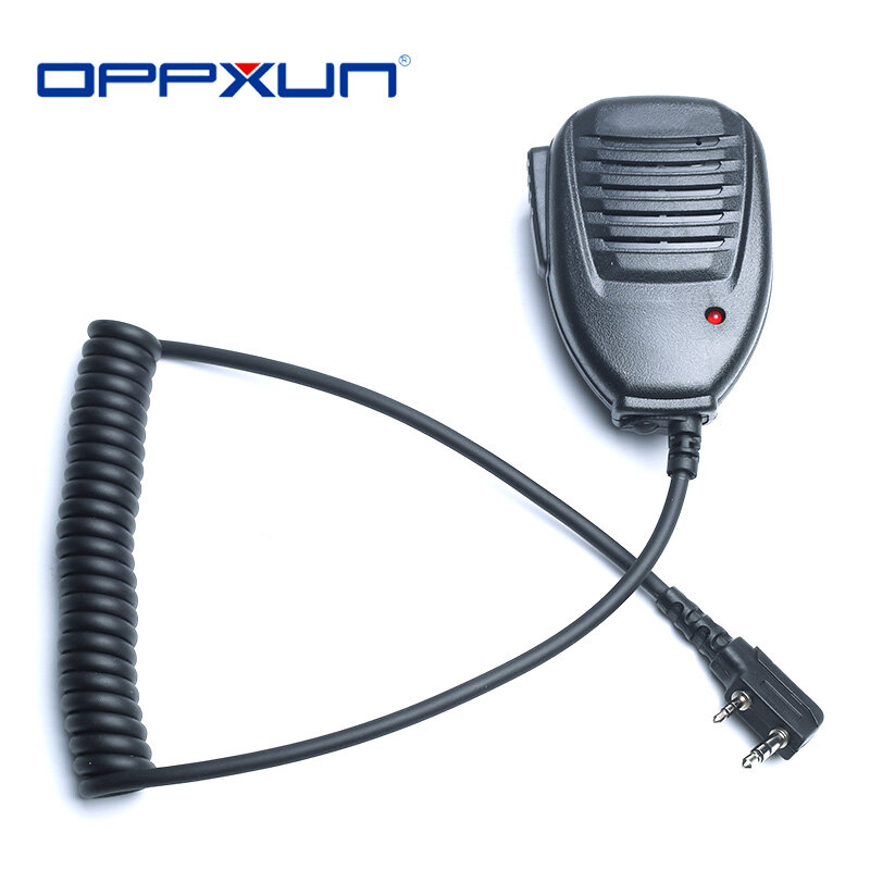 Baofeng-rádio de comunicação 100% original, walkie talkie, microfone, 50km, acessório de comunicação