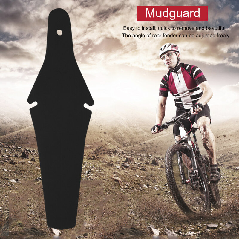 MTB Bike Bicycle Fenders Biking Portable Dustproof Cycling Parts for Cycling Rear Tire Wheel Mud Flaps Wings Mudguard