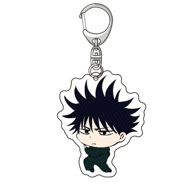 Nouveau Anime Jujutsu Kaisen porte-clés Kugisaki Nobara délicatesse sac pendentif acrylique porte-clés décoration accessoire porte-clés bibelot