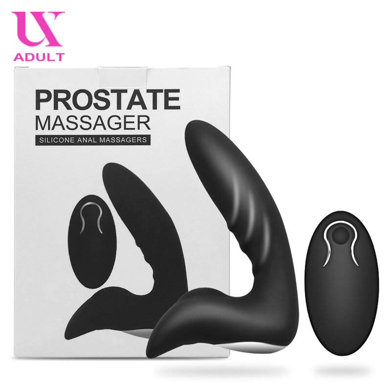 Masażer prostaty Butt korek analny Dildo bezprzewodowy wibrator dla mężczyzn Penis stymulator łechtaczki wibracyjne zabawki erotyczne dla kobiet dorosłych 18