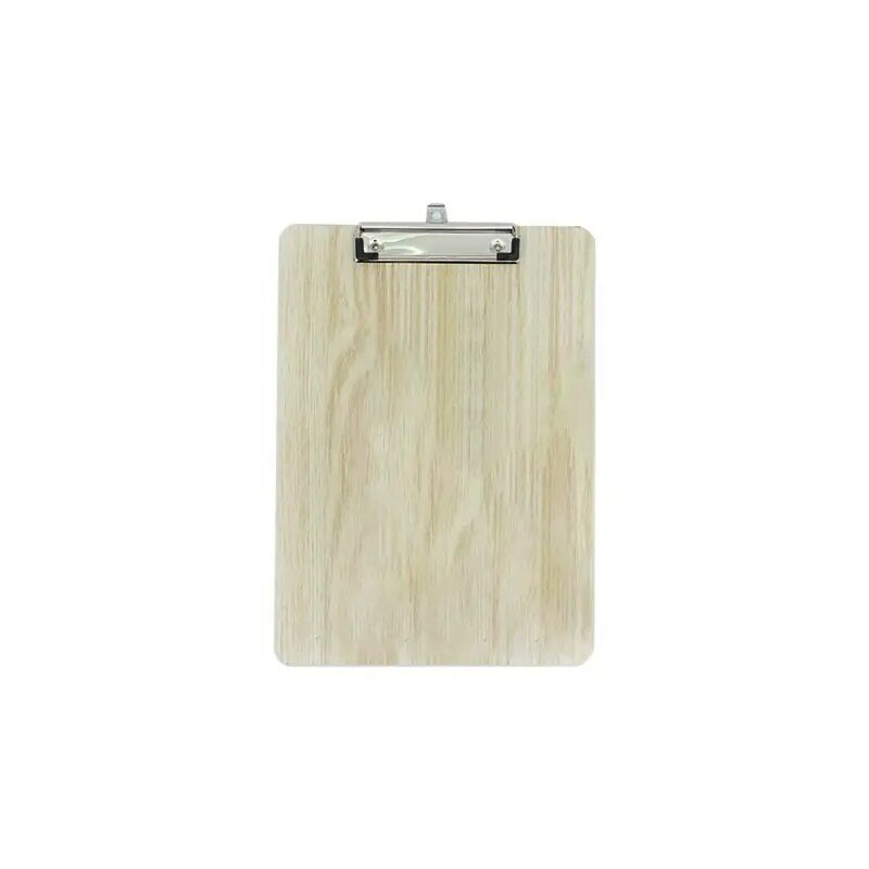 Portapapeles portátil A4 A5 de madera para escritura, archivador, para oficina, escuela, papelería, U1JA