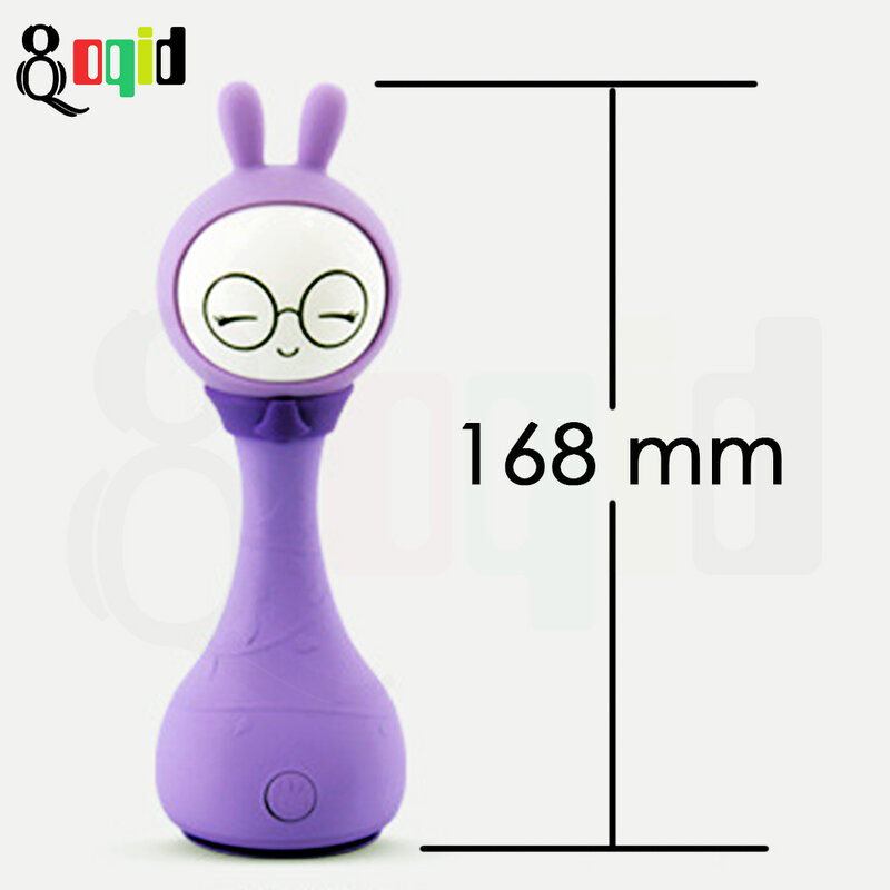 Bunny Nanny Baby Rattle Most Popular Toy 0-12 Month Under One Year Fire Rabbit Unusual Thing Gift for Children Mobile Chime Ring