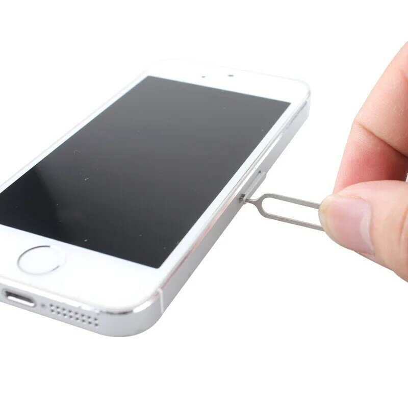 Eyector de tarjeta Sim Universal, Pin de bandeja, extracción de agujas, para teléfono móvil, 10 unids/lote