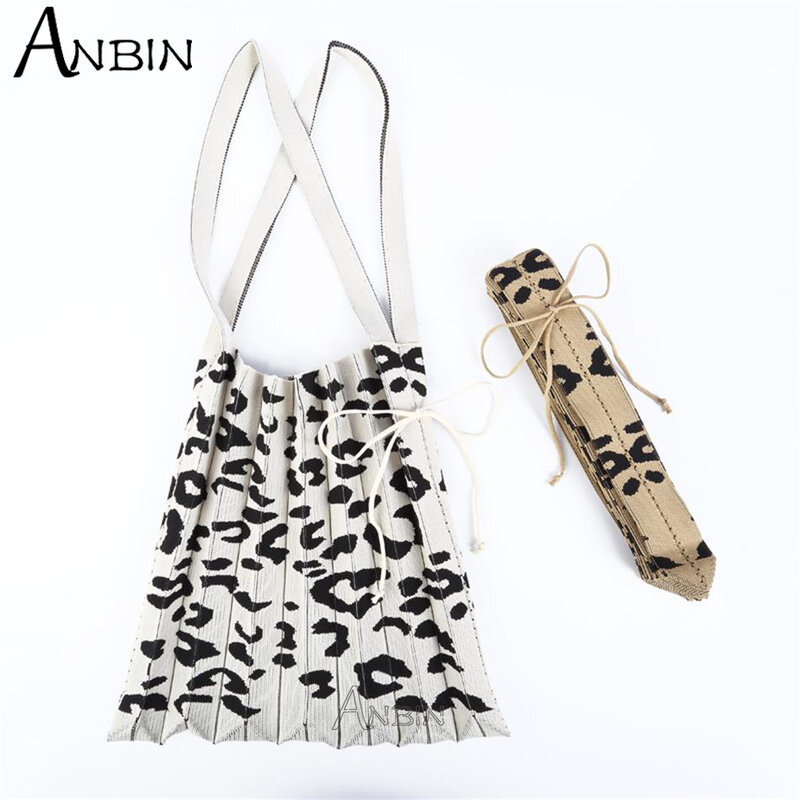 Female Elegant Shoulder Bag Cow Pattern Design Fashion Women Folding Tote Handbags Casual Large Capacity Ladies Shopping Bag