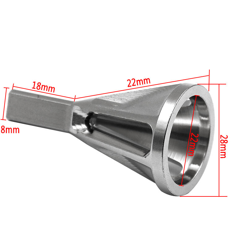 WAVEWAY Stainless Deburring External Chamfer Tool Remove Burr Tools for Drill Bit