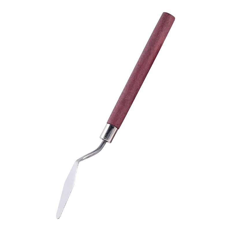 7 pz/set coltelli per pittura a olio in acciaio inossidabile artista artigianato spatola spatola coltello pittura a olio coltello per miscelazione raschietto strumenti d'arte