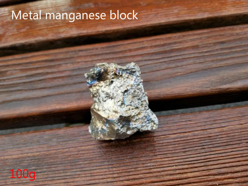 100 gramów 3.5 uncji wysokiej czystości 99.7% czystego manganu Mn metalowe bloki grudek