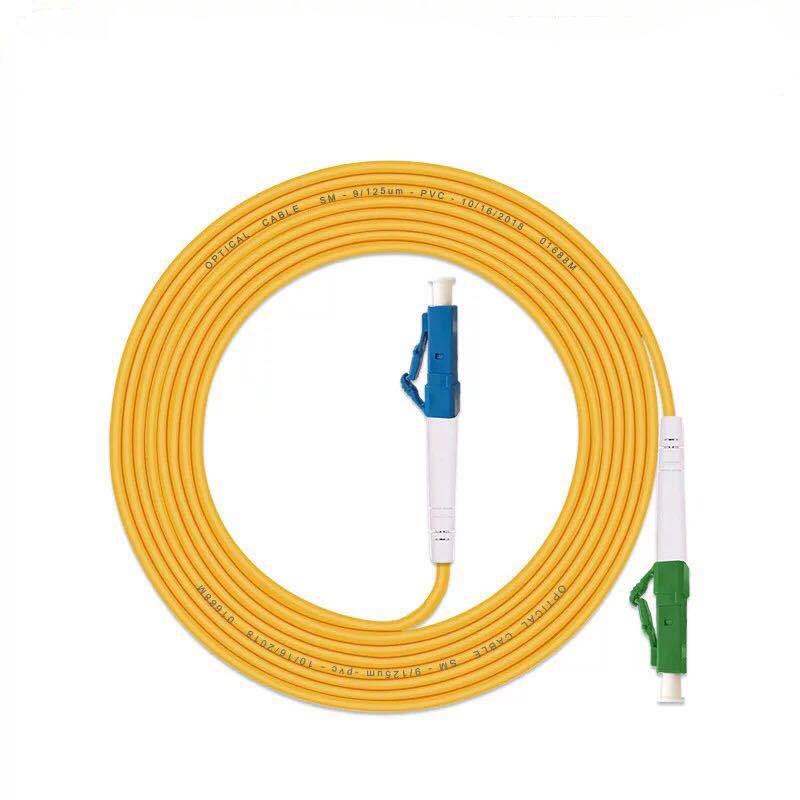 Cabo de remendo de fibra ótica ftth, cabo de remendo de fibra ótica tipo simcanal 5 tamanhos lc/visual/upc com 2.0mm ou 3.0mm
