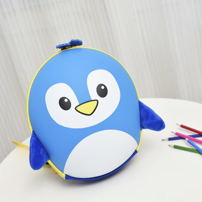 2020 Mode Lucu Balita Anak-anak Bayi Hewan Kartun Penguin Ransel Tas Sekolah Prasekolah Tas Bahu Kecil