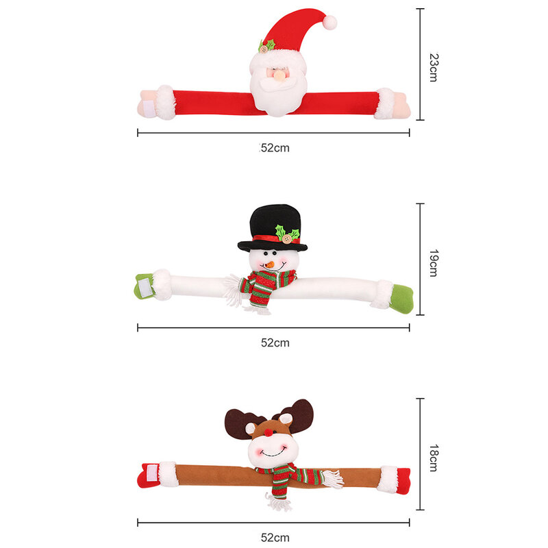 3 pçs decorações de natal decoração para casa criativo cortina botão pingente ornamentos decorações de natal natal cortina decora