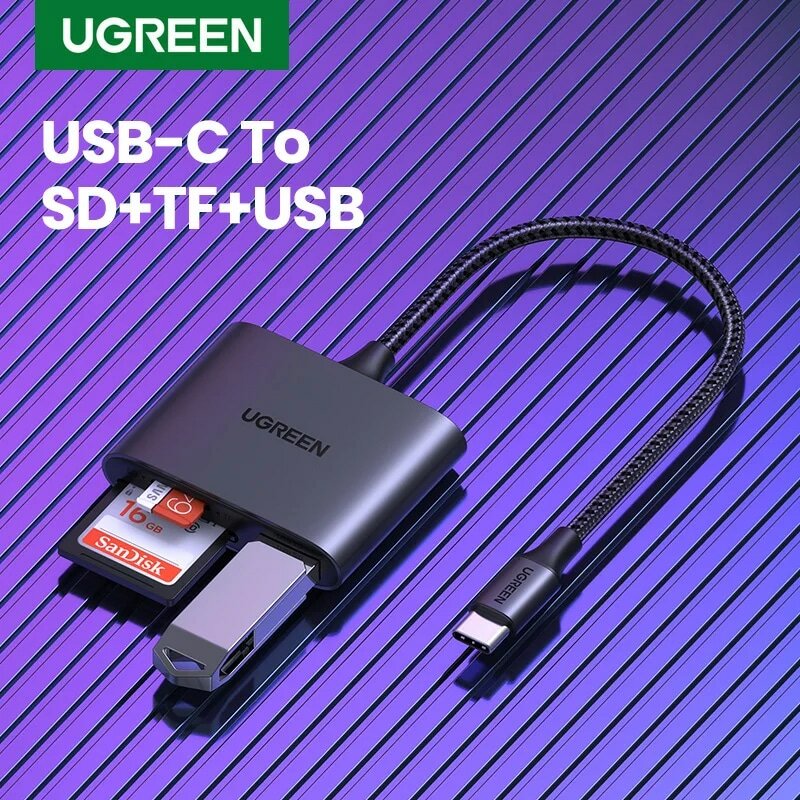USB C Tipo a 3.0 OTG Hub Adattatore SD/Micro Memoria Lettore Schede Accessori