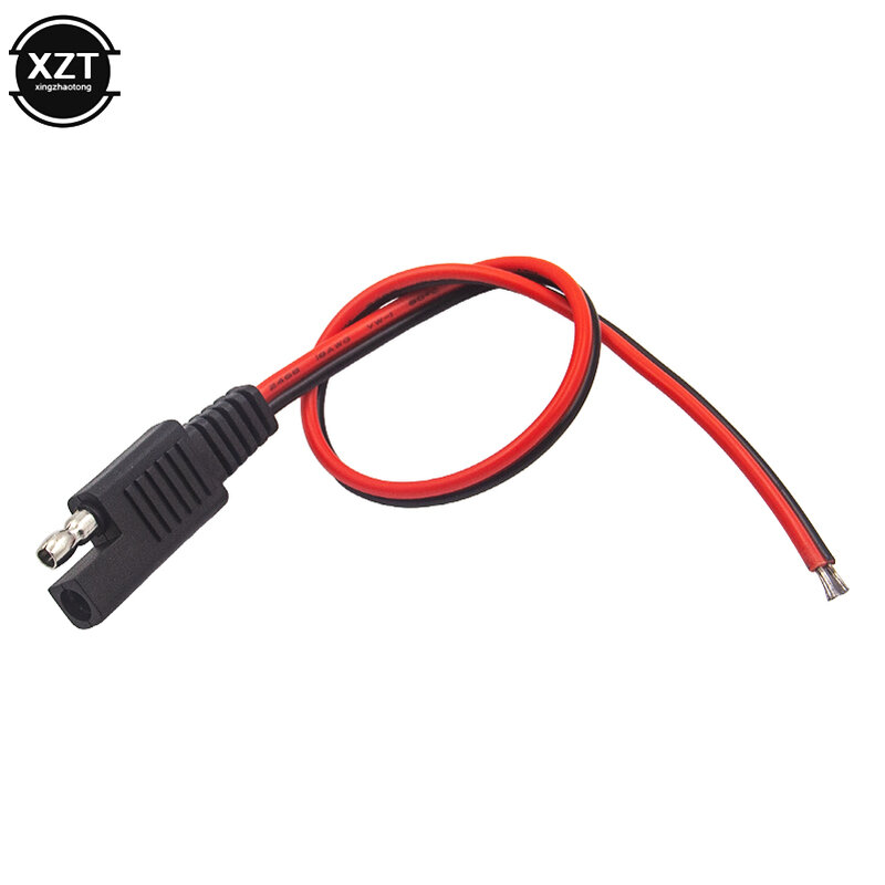 DIY SAE Power Automotive Extension Cable 18AWG 30CM 2 Pin with SAe Connector Cable Quick Disconnect Extension Cable