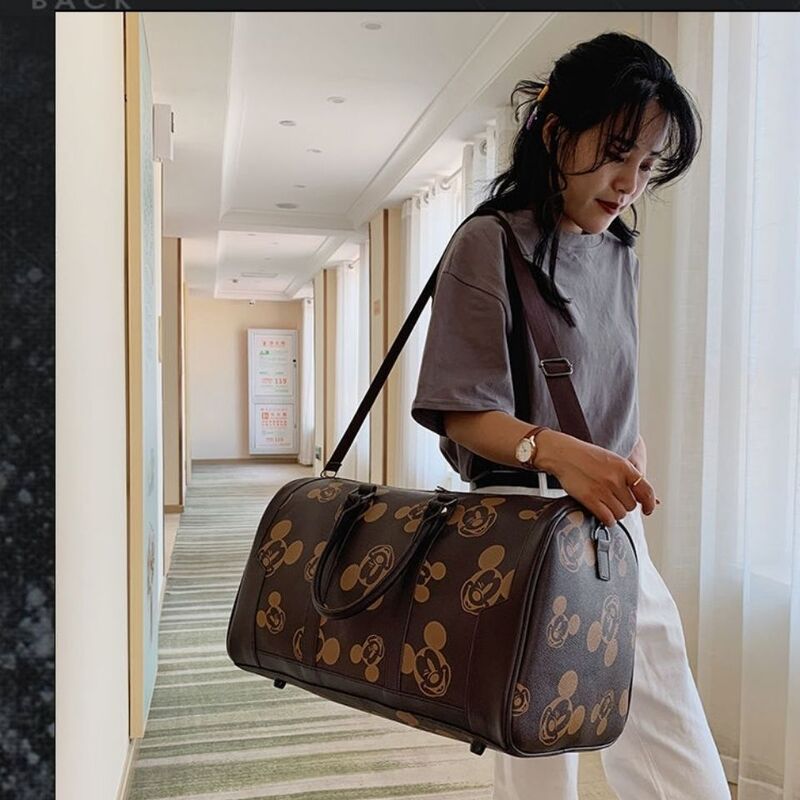 Disney kreskówka myszka miki torba przenośna torba podróżna Fitness torba męska torba damska o dużej pojemności torba na bagaż