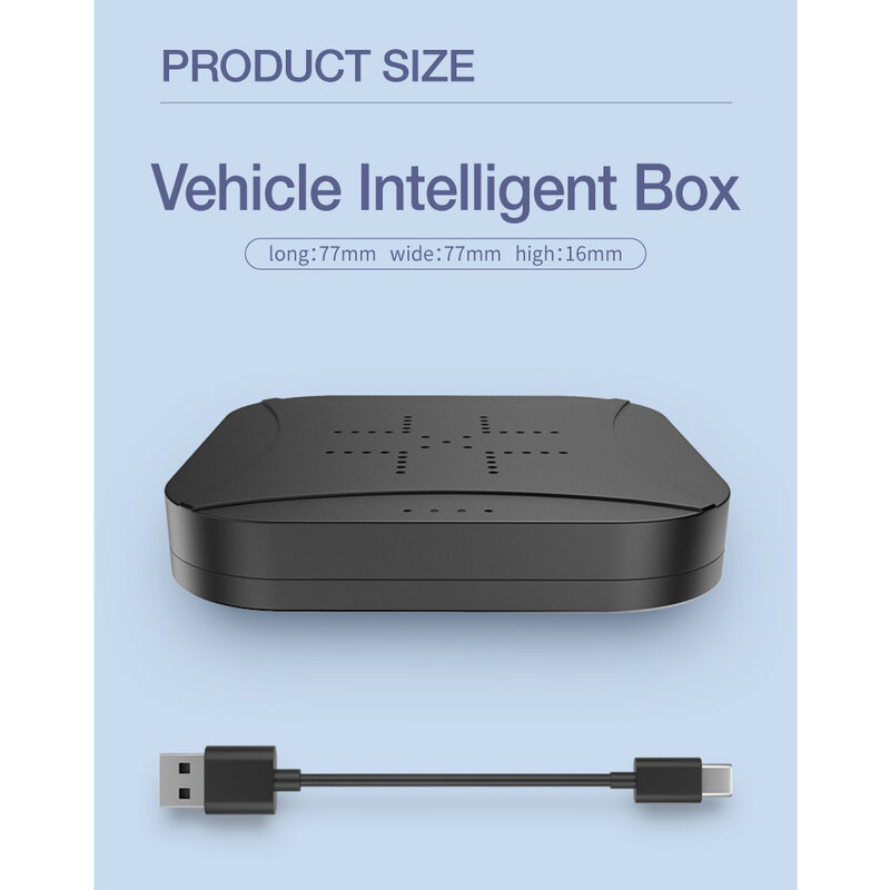 Jiuyin Apple Carplay Draadloze Android Draadloze Carplay plug Auto Smart Link Usb Dongle Voor Auto Android Multifunctioneel Navigatie Speler Ios Telefoon Interconnectie