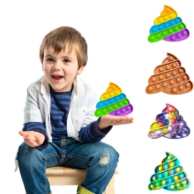 Sensorischen Zappeln Spielzeug Box Squishy Figet Stress Squeense Kinder Erwachsene Push Bubbleadult Kind Lustige Antis Stress Geschenk Reliver Spielzeug