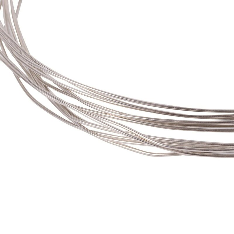 5pcs 0.4mm 1.0mm 1.5mm 2.0mm B18 Nickel White Copper Wire Zinc White Copper Wire Winding Coil Wire Cable 5 Meter