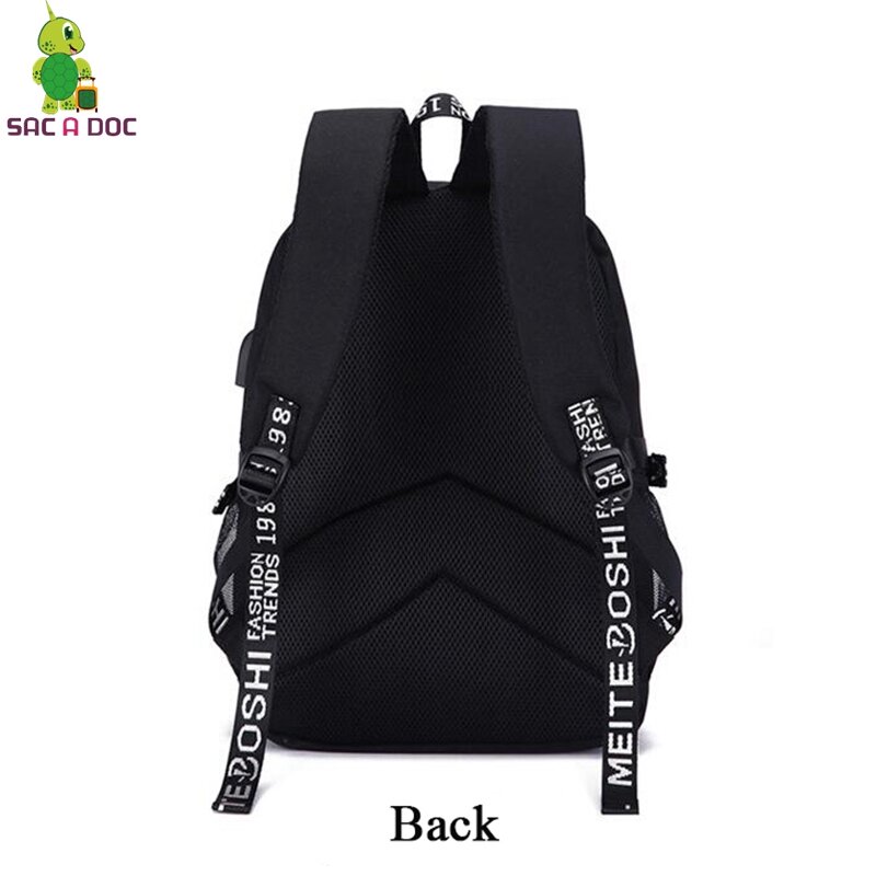 Dostosuj Logo Link obrazu plecak kobiety mężczyźni USB wielofunkcyjne ładowania plecak na laptopa plecaki szkolne dla chłopców dziewcząt