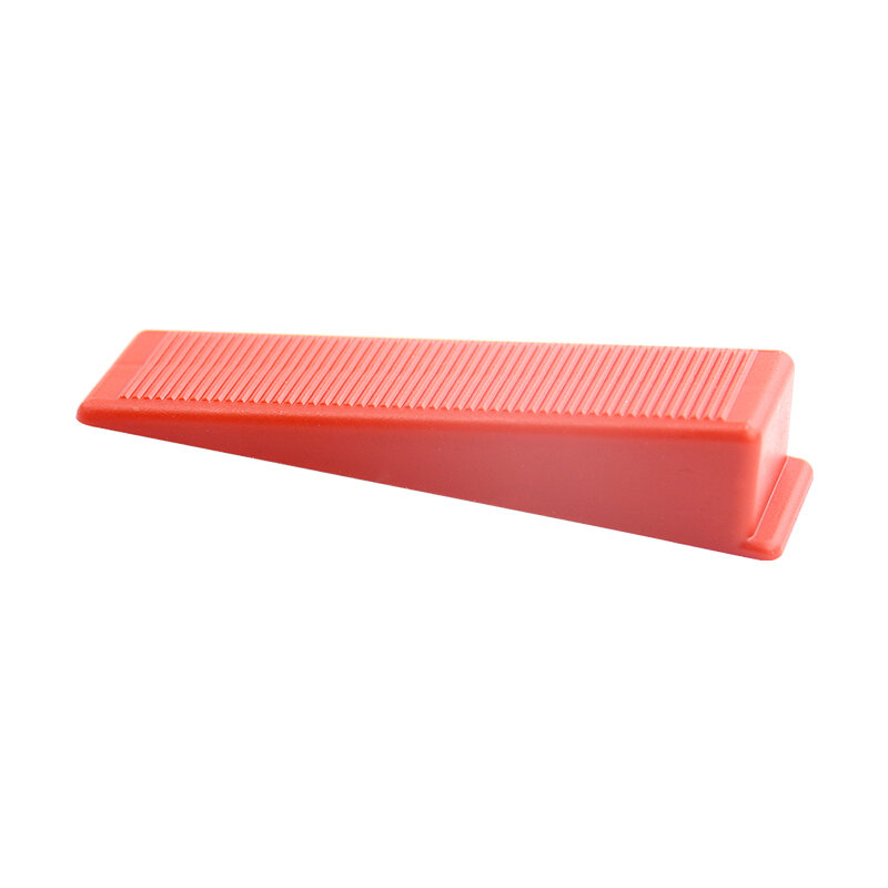 100PCS Red Wedges Ceramic Tile Leveler Adjustment And Leveling Tiling Tool Inserting Piece Gasket Positioning And Leaving Seams