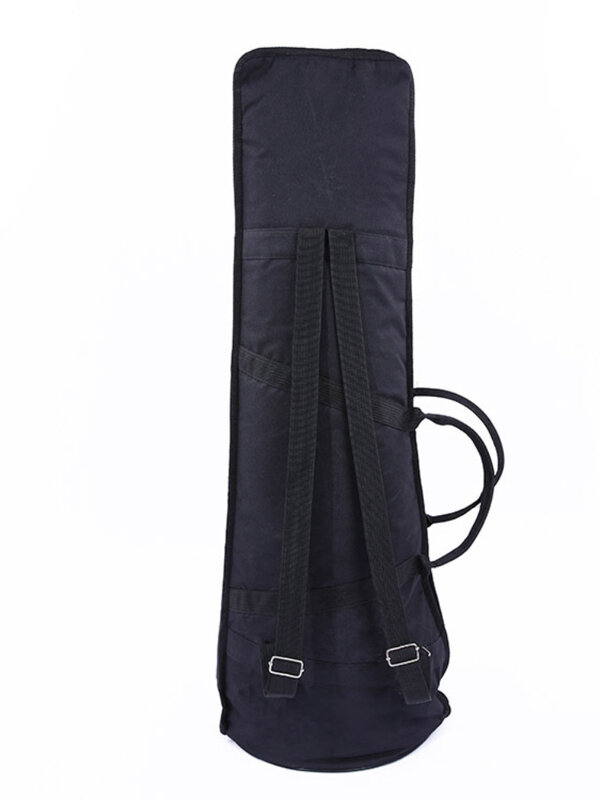 حقيبة آلة موسيقية أكسفورد القماش سميكة زائد القطن تينور الترومبون حقيبة سعة كبيرة المحمولة خفيفة الوزن الأسود