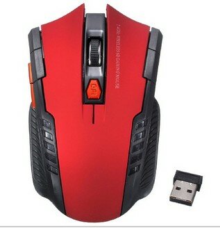 2000DPI 2.4GHz Wireless Optical Mouse Gamer for PC Gaming Laptops Game Wireless Mice with USB Receiver Mause Drop Shipping