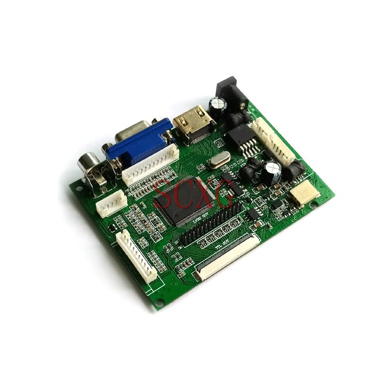 Kit Papan Drive Pengendali LCD 2CCFL 1024*768 Cocok untuk LQ150X1LAM3/LQ150X1LAP5/Twi Matrix LVDS 30-Pin VGA AV HDMI-Kompatibel