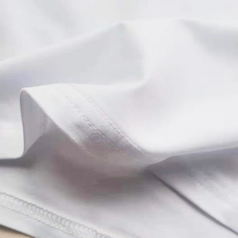 Camisa de algodão dos homens da moda do logotipo de competência da empresa de petróleo de petronas