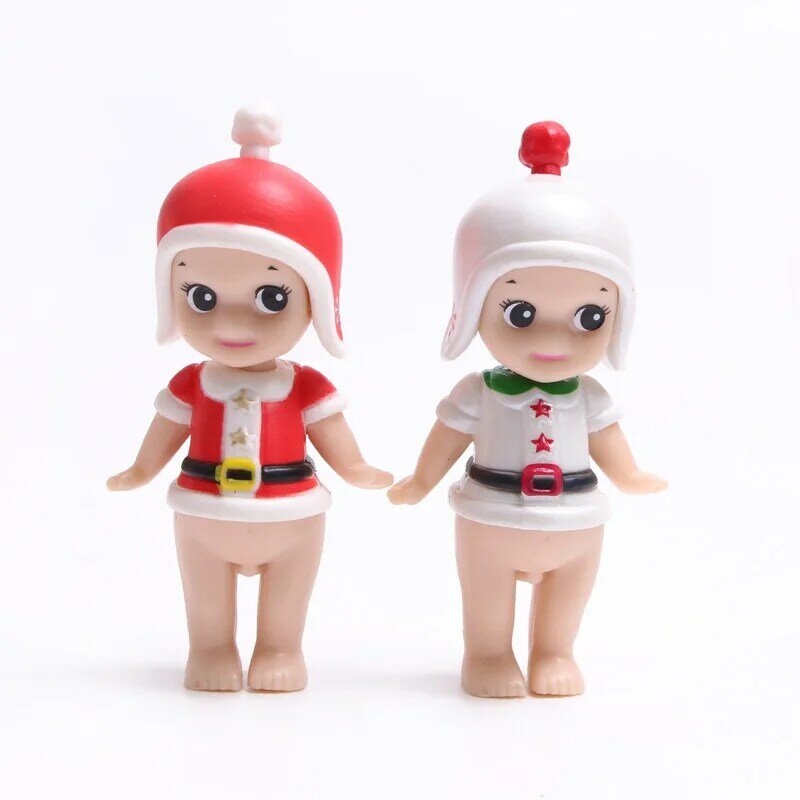 Креативные рождественские рожки, детские куклы, украшение на Рождество для дома 2021, с Новым годом, педиенты, рождественские подарки для дете...