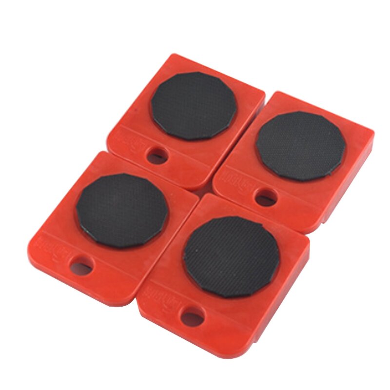 4 PCS Moves Furniture Tool Transport Shifter Moving Wheel Slider Remover Roller Heavy around the home