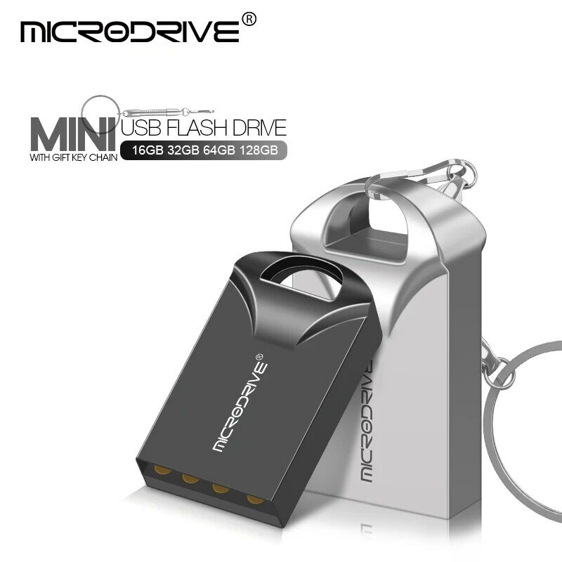 Mini Usb Flash Drive 128Gb 64Gb 32Gb High Speed Pendrive 16Gb 8Gb 4Gb Geheugen stick Flash USB2.0 Stok Kleine U Disk Gratis Verzending