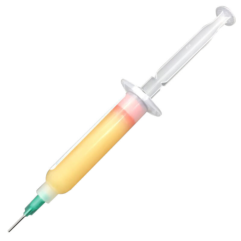 1 Set Needle Shaped 10cc -223 PCB PGA BGA SMD With Flexible Tip Syringe Solder Paste Flux Grease Repair Solde