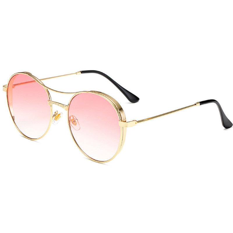 Vintage Runde Sonnenbrille Marke Design Frauen Männer Sonnenbrille Luxus Retro UV400 Brillen Fashion Shades Oculos de sol Gafas