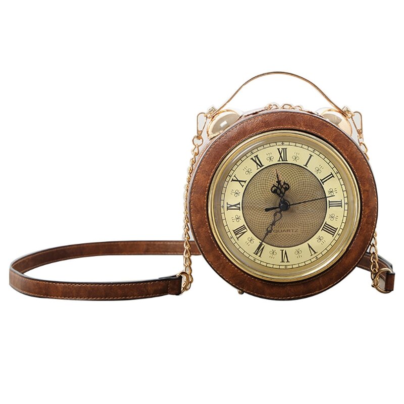 Uhr Tasche Reale Arbeits, Vintage Messenger Tasche, Dampf Punk Stil Handtasche M68C