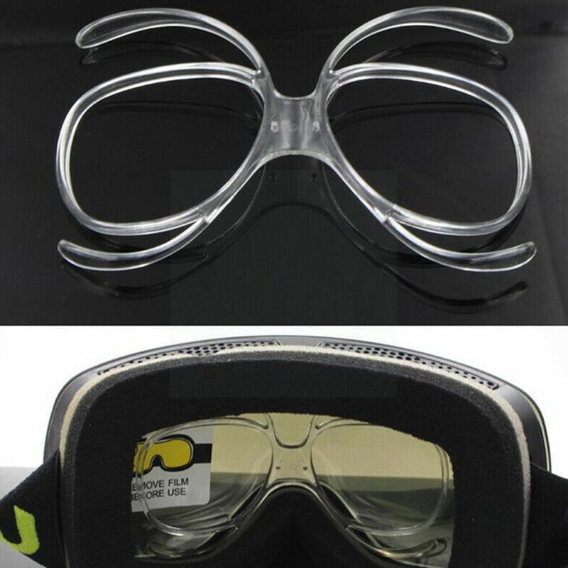 Ski Glasses Frame Insert Optical Adaptor Flexible Prescription Myopia Adapter Goggle Snowboard Frame Skiing Lens Sunglasses