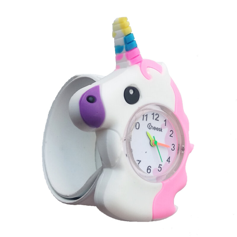 Novo 2020 moda legal cavalo dos desenhos animados relógio de bebê para crianças meninas relógios digitais meninos presente natal quartzo relógio de pulso