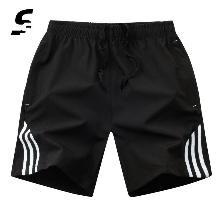 2021 Shorts Men Running Gym Workout Athletic Outdoors Black Shorts Men with Pockets Summer Sports Clothing Quick-Dry Gym Pants