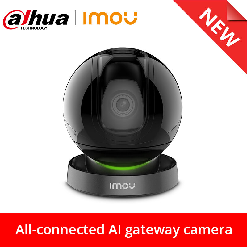 Dahua Imou-cámara IP Ranger IQ, videocámara de vigilancia inalámbrica con visión nocturna de 360 °, todo conectado, AI Gateway Starlight