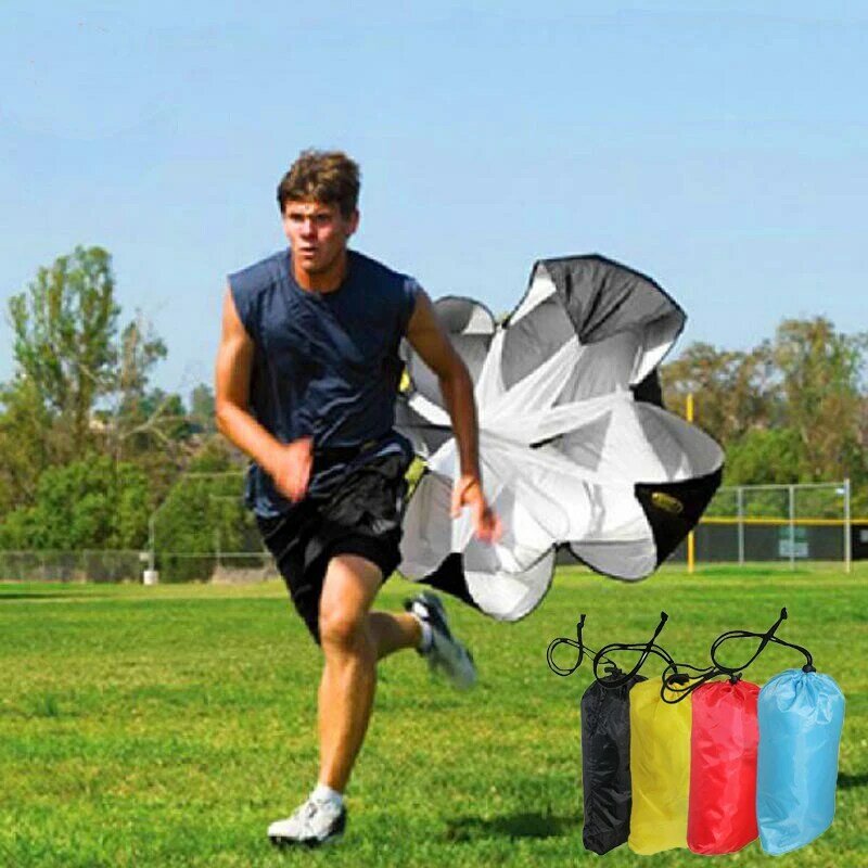 Geschwindigkeit Training Laufen Drag Fallschirm Fußball Training Fitness Geräte Geschwindigkeit Drag Rutsche Physikalische Ausbildung Ausrüstung