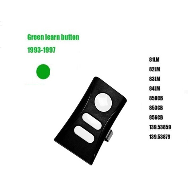 Garage door opener remote transmitter for Green button 139.53970SRT 139.5397 81LM 82LM 83LM remote