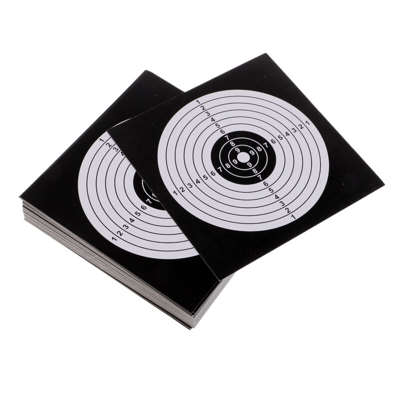 100x Adhesive  Reactive Paper Targets for  Practice