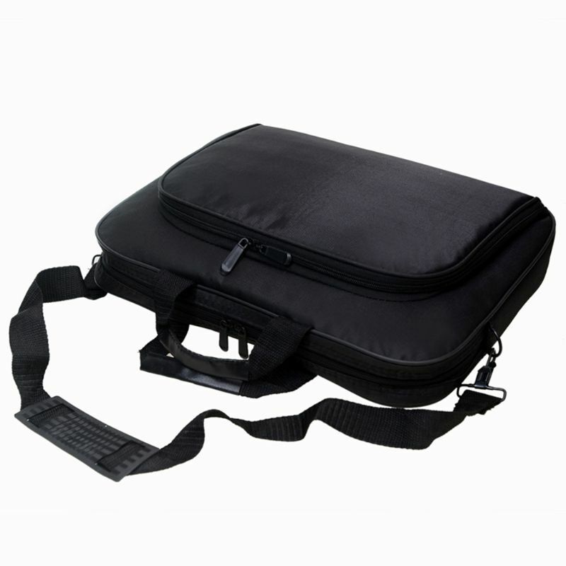 Teczka torba 15.6 Cal torba na laptopa biznes torba biurowa torebki komputerowe prosta torba na ramię dla kobiet mężczyzn