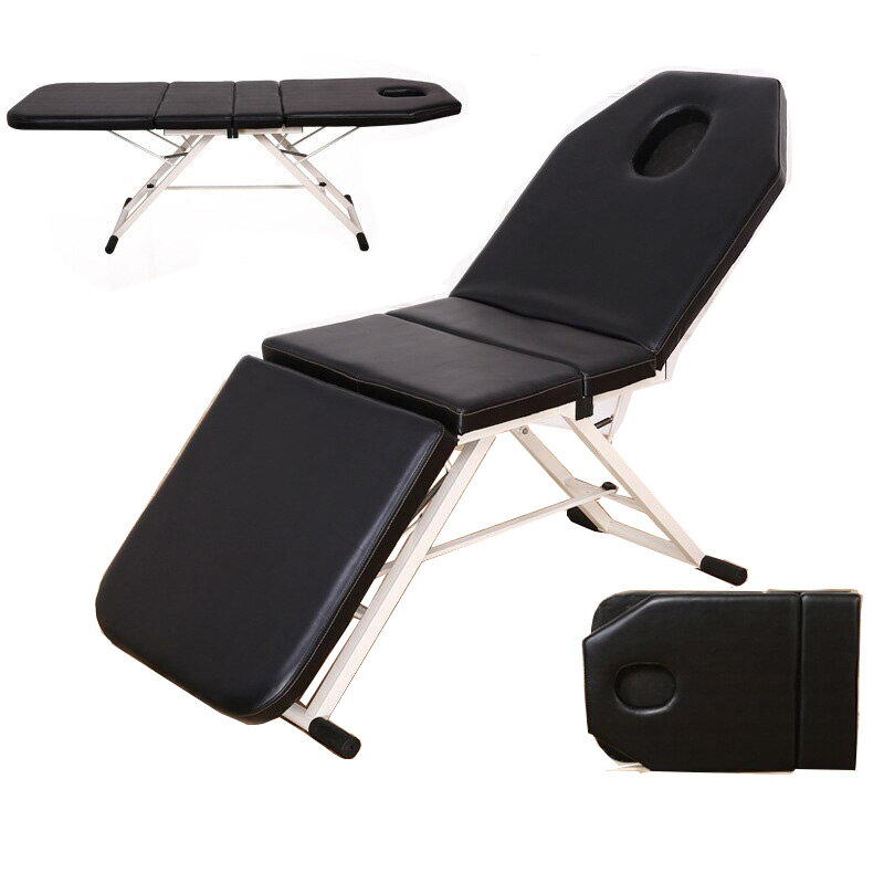 table de massage esthetique Mesa de massagem dobrável cama spa tatuagem sofá salão beleza estético portátil macas para massagem