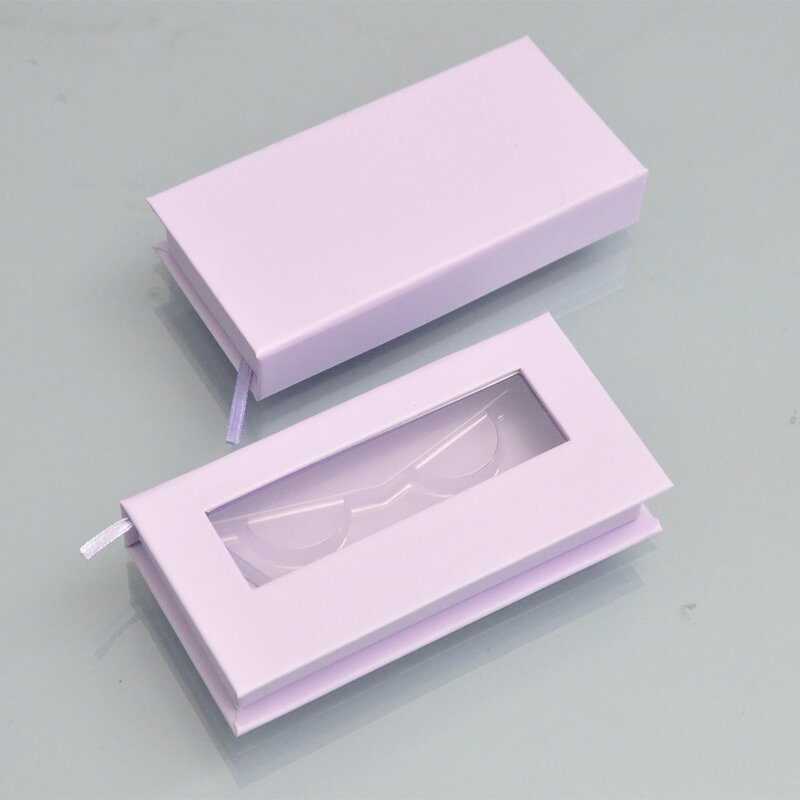 100/pack custom logo lash boxes packaging eyelash box faux cils 25mm mink eyelashes strip square magnetic case bulk vendors