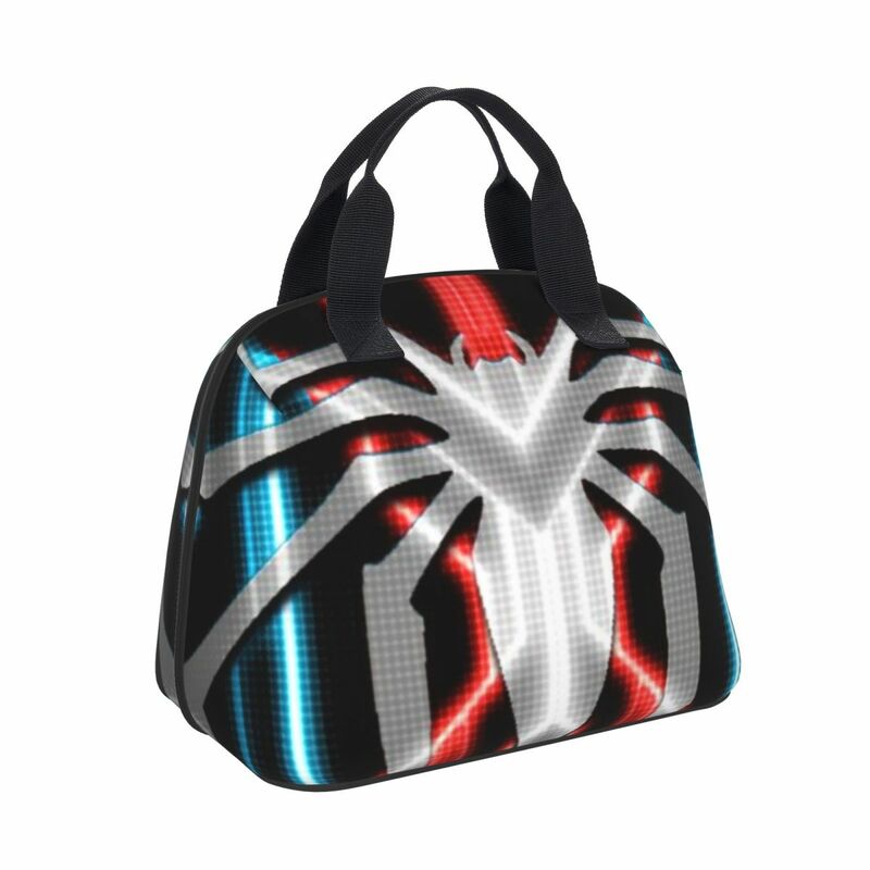 NOISYDESIGNS Travel Lunch Bag Insulated Women Cool Spider Pattern Print Food Case School Cooler Warm Bento Box for Kids
