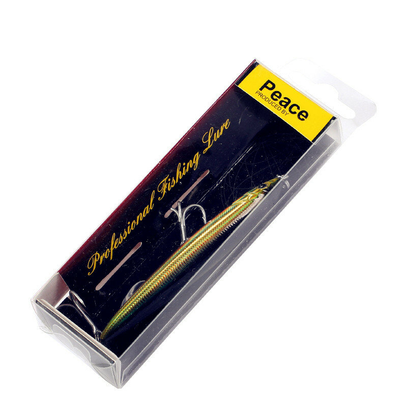 Качественная приманка, жесткая приманка-карандаш, 13,4 г, 85 мм, рыболовная приманка, пластиковая приманка с длинным забросом, аксессуары для п...