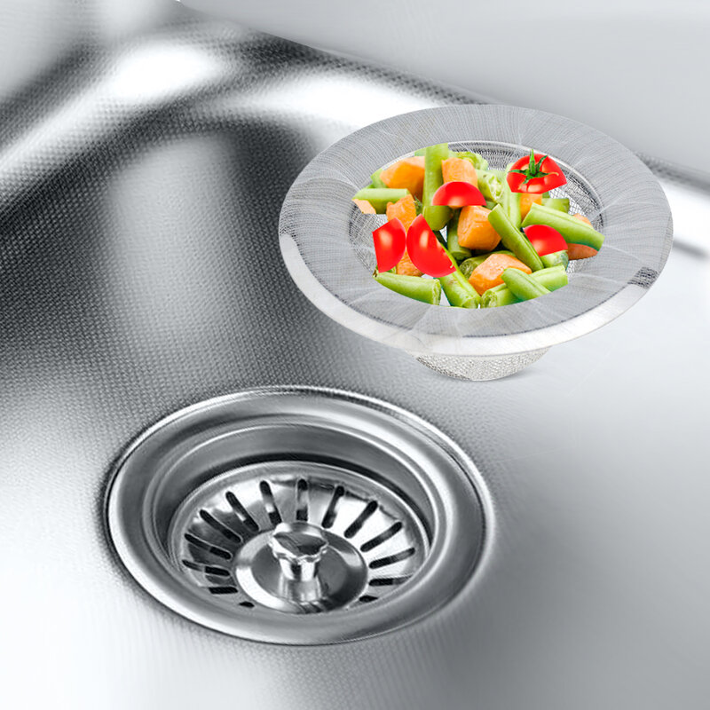 10/30/50/100 Pcs Kitchen Anti-Clogging Sink Filter Washing Dishes And Vegetables Drain Residue Filter Garbage Bag