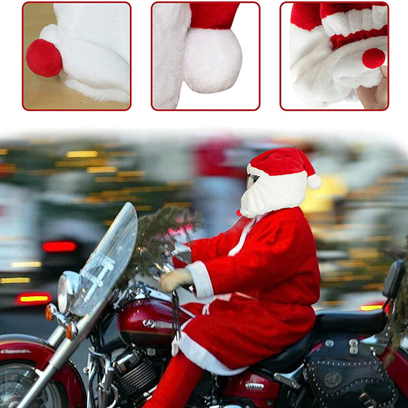 Housse De Casque De NoëL, Couvre-Casque De Moto Housse De