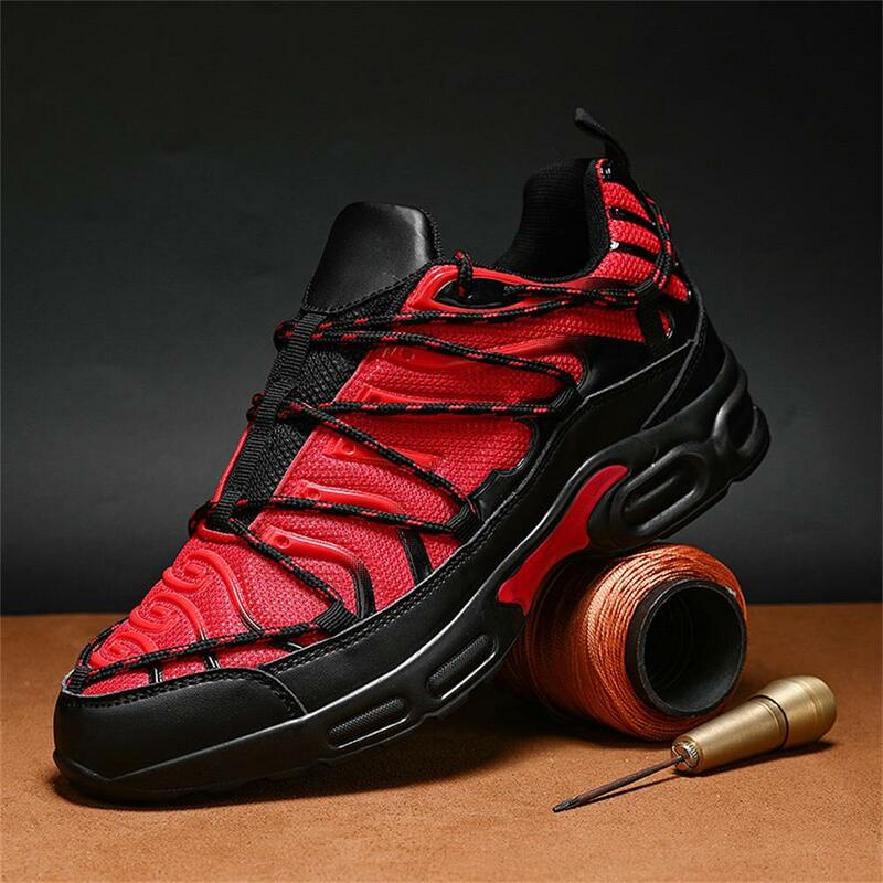 Zapatillas deportivas transpirables con cojín de aire para hombre, zapatos deportivos para correr, calzado ligero para fitness, moda juvenil para exteriores, novedad