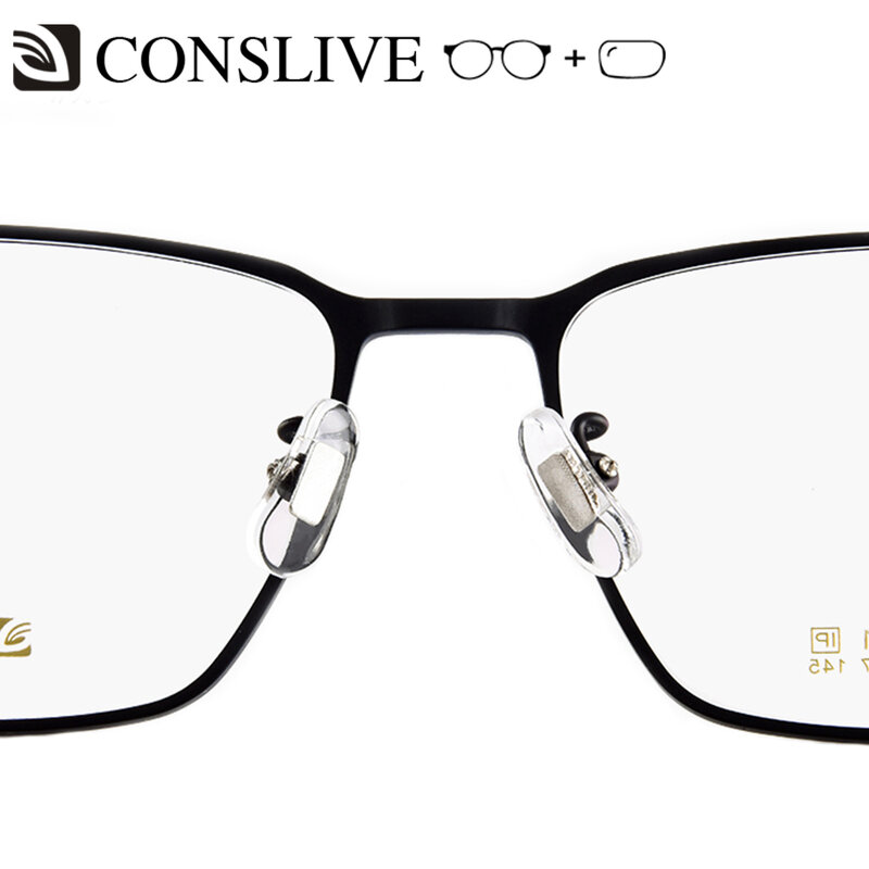 Óculos masculinos de prescrição hidráulica, óculos grau de titânio multifocal progressivo ht0069
