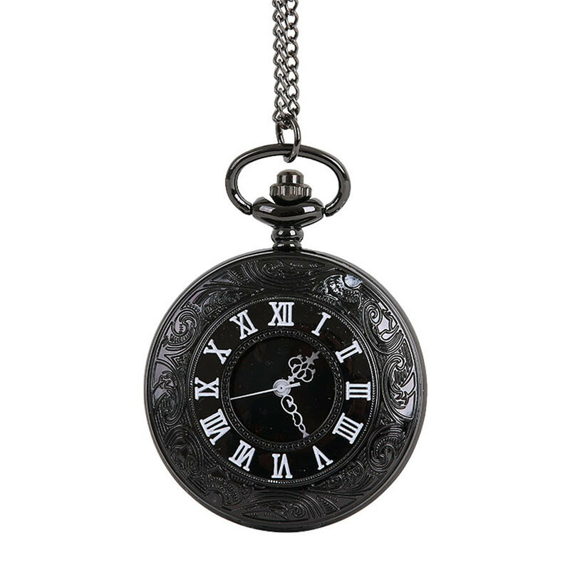Q-سلسلة ساعة كلاسيكية عتيقة للرجال والنساء ، إكسسوار ساعة الجيب ، لهدايا الجد ، الأب ، المجوهرات