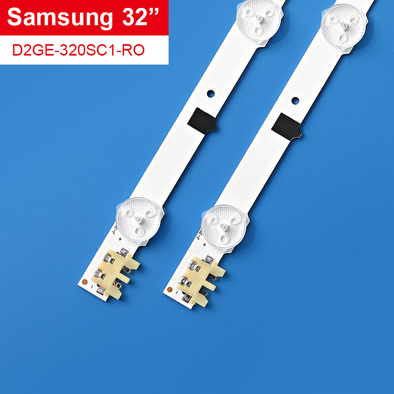 LED Strip D2GE-320SC1-R0 BN96-28489A สำหรับ Samsung Sharp 32''TV D2GE-320C1-R0 UE32F5000 UE32F5500 UE32F4000 CY-HF320BGSV1H 655มม.